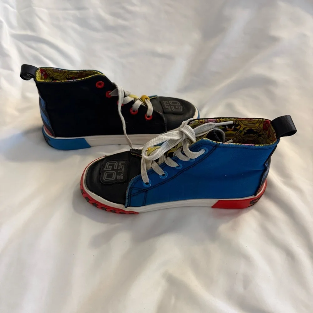 GUC Ground Up SEGA Sonic the Hedgehog X Shadow Lace Up High Tops